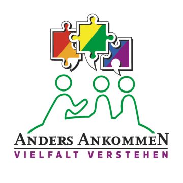 Projektlogo Anders ankommen