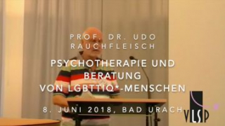 Screenshot vom Video mit Udo Rauchfleisch