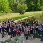 Gruppenfoto VLSP*-Fachtreffen winkend